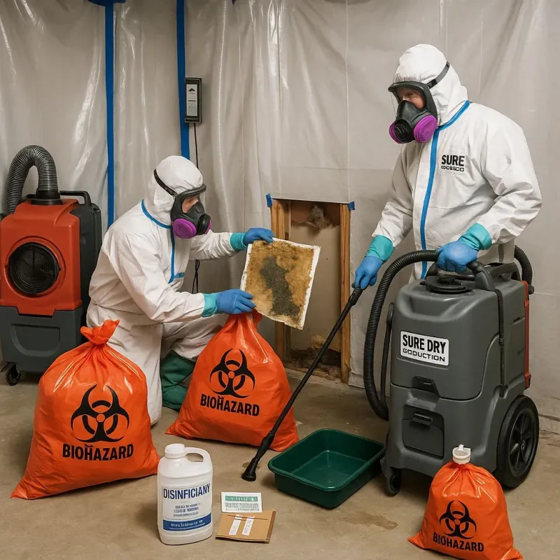 Contaminated Water Handling Protocols process in Decatur, MI